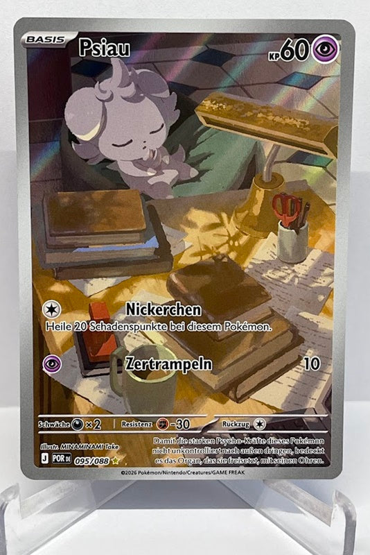 Pokemon Optimale Ordnung Psiau 095/088 Holo Deutsch #99