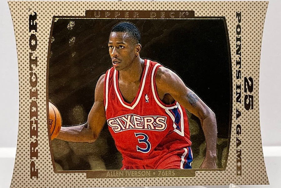 1996-97 Upper Deck Predictor Allen Iverson Philadelphia 76ers