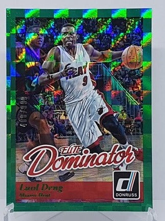 2014-15 Panini Donruss Elite Dominators Luol Deng Heat 488/999 #28