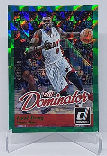 2014-15 Panini Donruss Elite Dominators Luol Deng Heat 488/999 #28