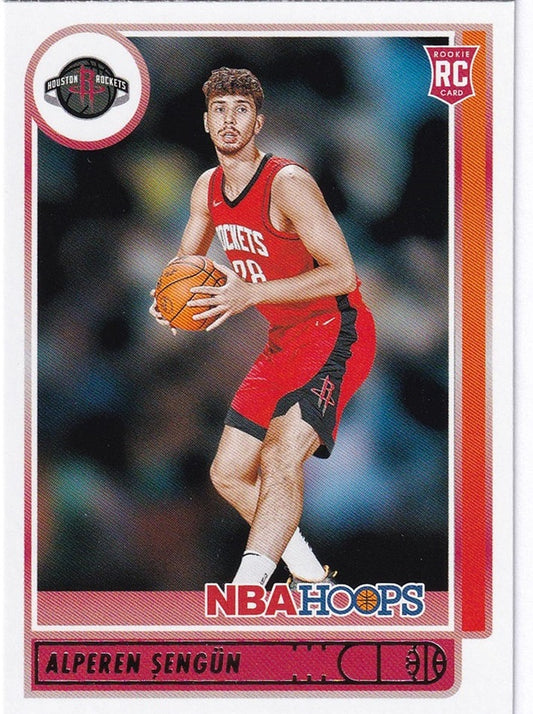 2021-22 Panini Hoops RC Alperen Sengun Rockets #204