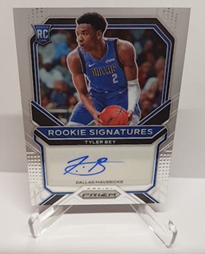 2020-21 Panini Prizm Rookie Signatures RC Tyler Bey Mavericks