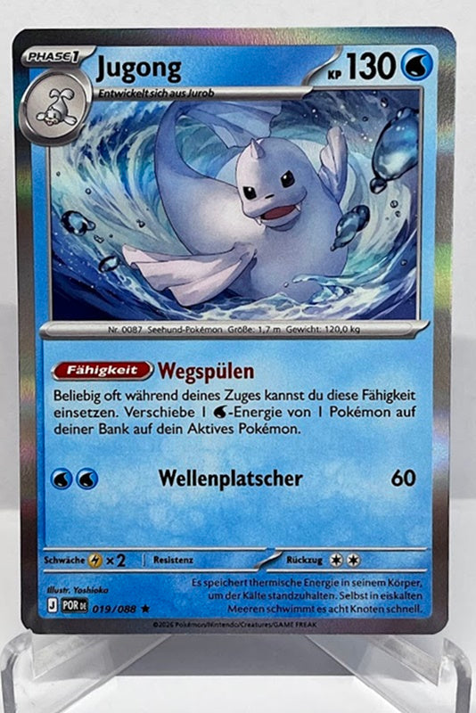 Pokemon Optimale Ordnung Jugong 019/088 Holo Deutsch #99