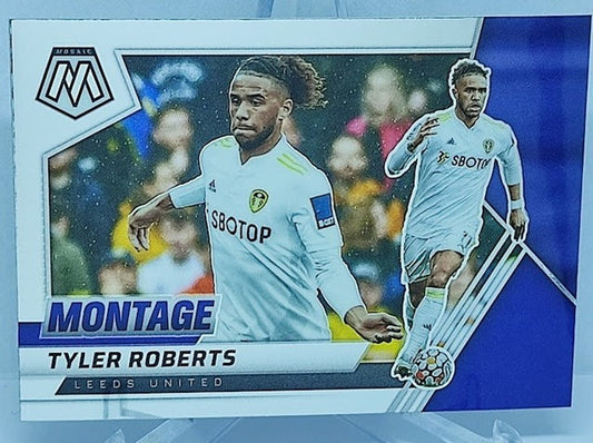 2021-22 Panini Mosaic Premiere League Montage Tyler Roberts Leeds #25