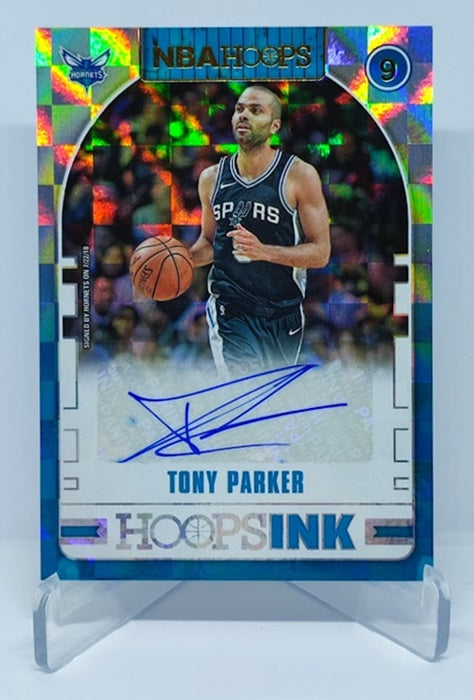 2018-19 Panini Hoops INK AU Tony Parker Charlotte Hornets