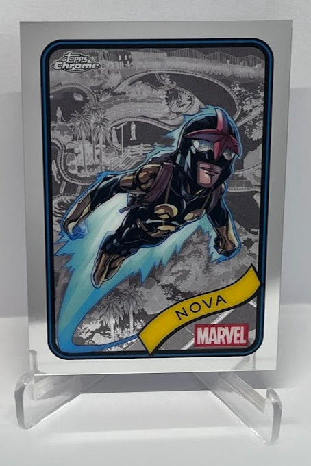 2025 Topps Chrome Marvel Nova #23 *7