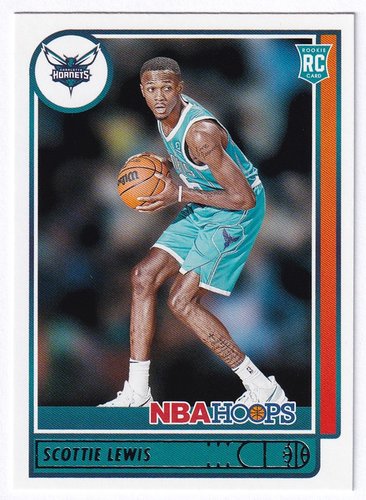 2021-22 Panini Hoops RC Scottie Lewis Hornets #209
