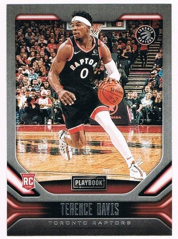 2019-20 Panini Chronicles RC Terence Davis Raptors #177