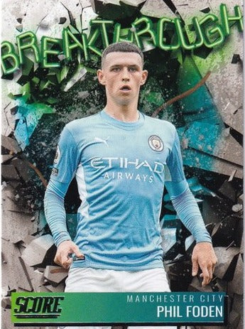 2021-22 Panini Score FIFA Phil Foden #6