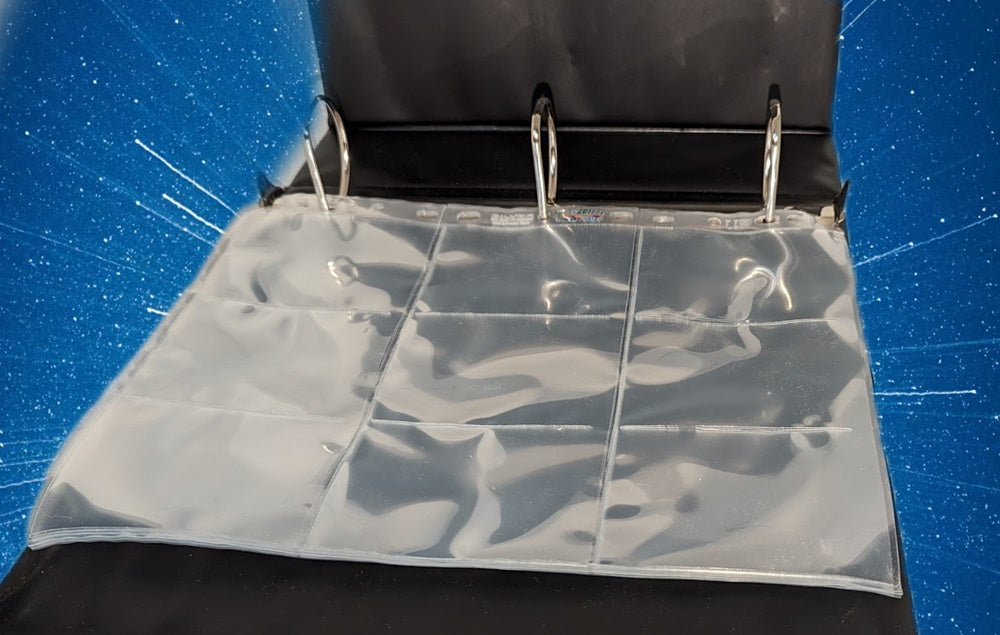 Ultra Pro Collectors Album Ringordner & 10 9er Pocket Seiten