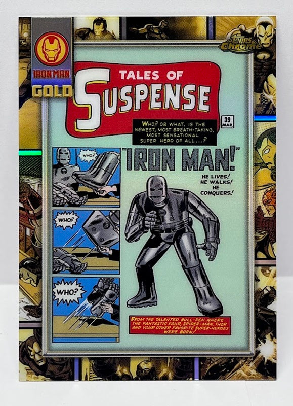 2025 Topps Chrome Marvel Iron Man Gold Tales of Suspense #39 1963 #1 *7