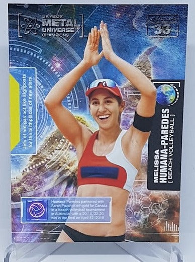 2021 Skybox Metal Universe Melissa Humana-Paredes Beach Volleyball #33