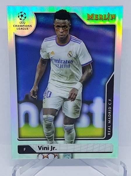 2022 Topps Merlin UCL Refractor Vini jr Real Madrid #125