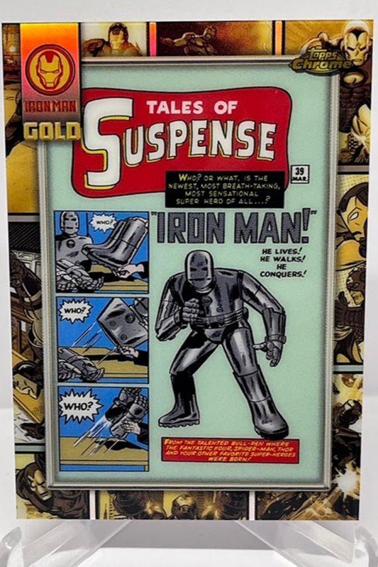 2025 Topps Chrome Marvel Iron Man Gold Tales of Suspense #39 1963 #1 *7