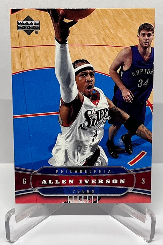 2004 Upper Deck Allen Iverson Philadelphia 76ers #145