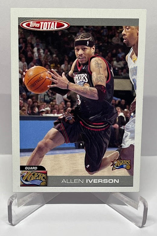 2005 Topps Total Allen Iverson Philadelphia 76ers #72