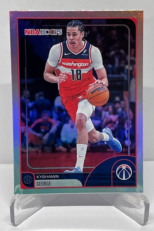 2025-26 Topps Hoops Kyshawn George Washington Wizards #56