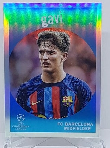 2023 Topps UCL Holo Gavi Barcelona 59-9