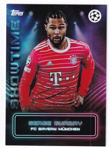 2022-23 Topps Showtime Serge Gnabry Bayern München