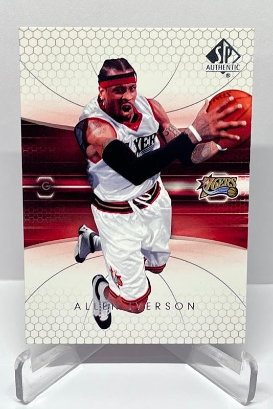 2005 Upper Deck SP Authentic Allen Iverson Philadelphia 76ers #64