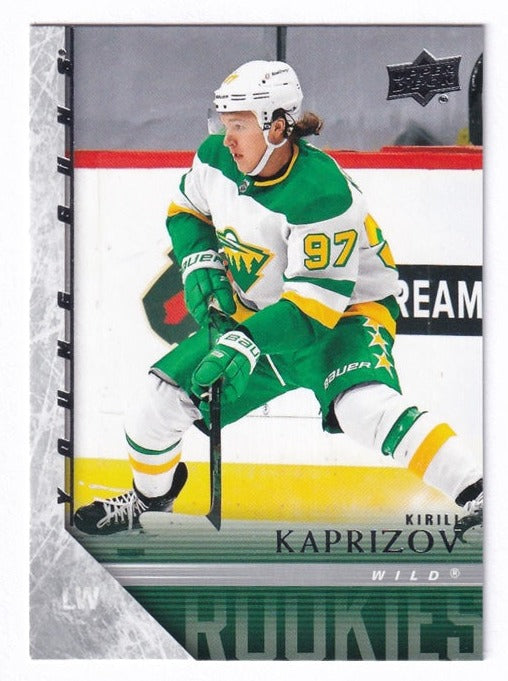 2020-21 Upper Deck Extended Series Young Guns Tribute Kirill Kaprizov Wild T87