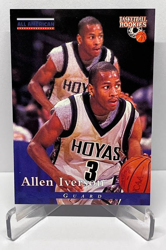1996-97 Score Board Rookies Allen Iverson Hoyas #81