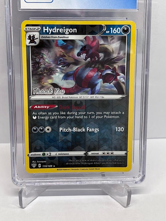 Pokemon Darkness Ablaze Hydreigon Thank You 110/189 Promo CGC 9 #99