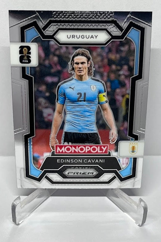 2026 Panini Monopoly Prizm FIFA World Cup Edinson Cavani Urugay #70