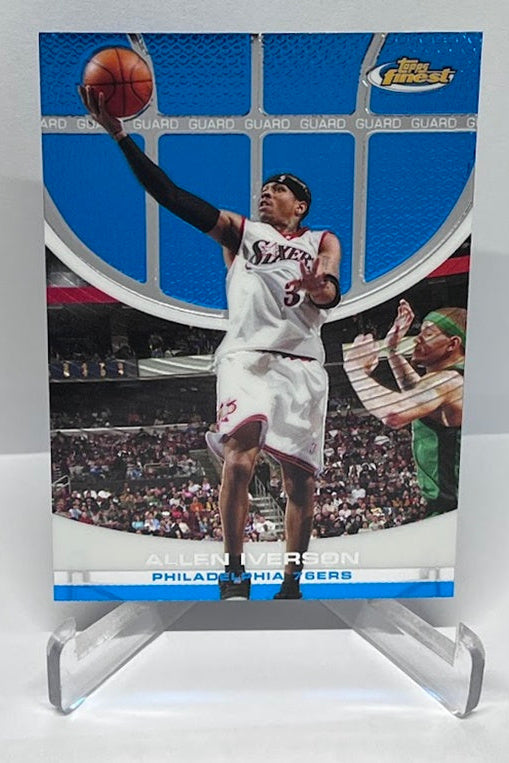 2006 Topps Finest Allen Iverson Philadelphia 76ers #38