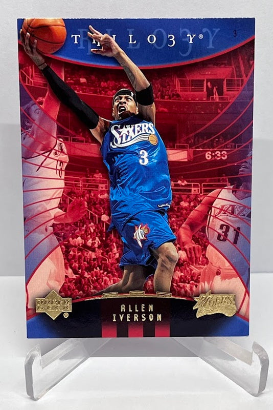 2005-06 Upper Deck Trilogy Allen Iverson Philadelphia 76ers #64