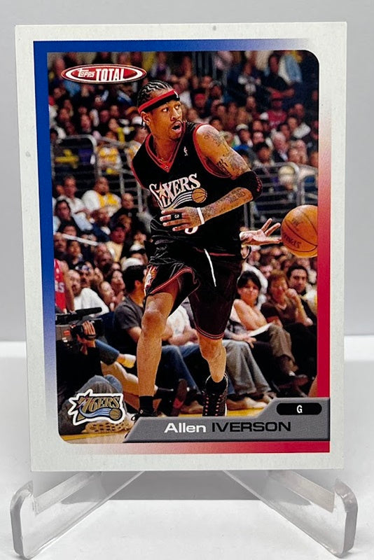 2006 Topps Total Allen Iverson Philadelphia 76ers #40
