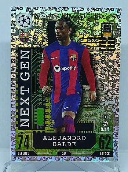 Topps Match Attax Next Gen Alejandro Balde Barcelona