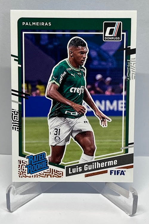 2023-24 Panini Donruss Rated Rookie Luis Guilherme Palmeiras #196