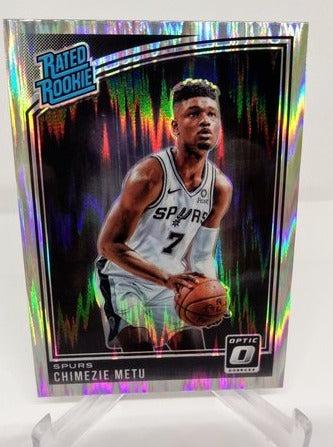 2018-19 Panini Donruss Optic Shock Prizm RC Chimezie Metu