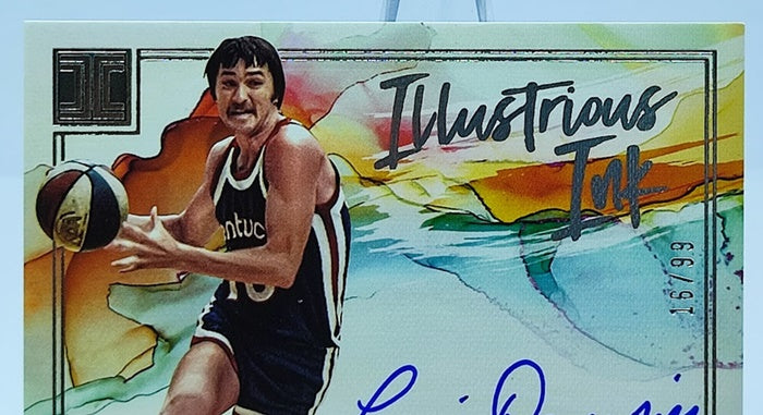 2022-23 Panini Impeccable Illustrious INK Louie Dampier Kentucky 16/99