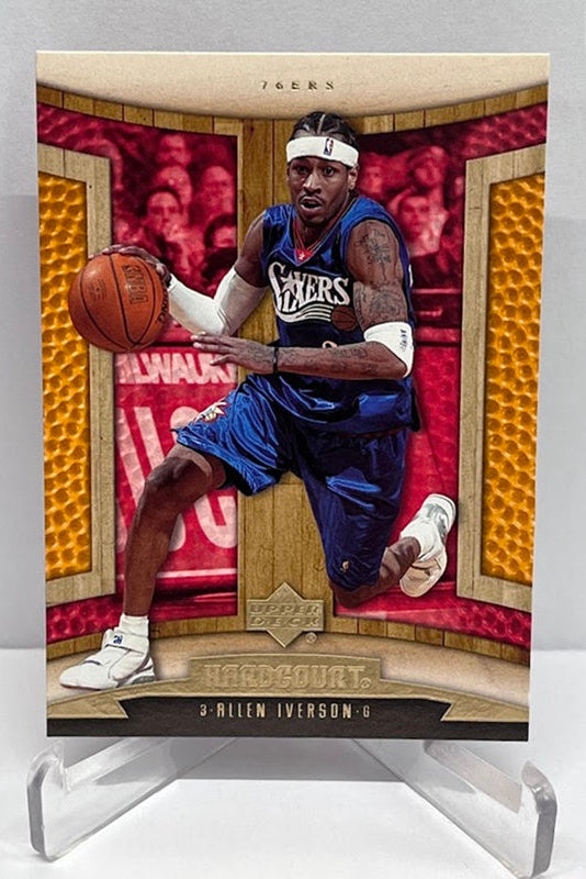2006-07 Upper Deck Hardcourt Allen Iverson Philadelphia 76ers #75