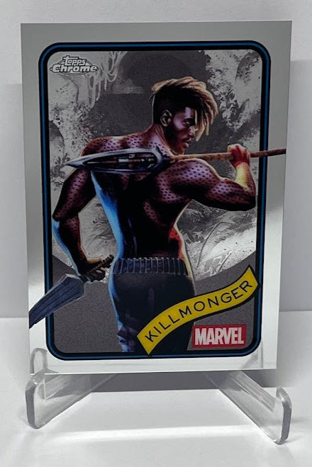 2025 Topps Chrome Marvel Killmonger #34 *7