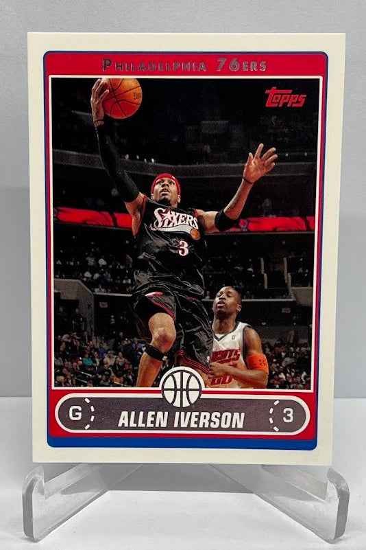 2006 Topps Allen Iverson Philadelphia 76ers #200