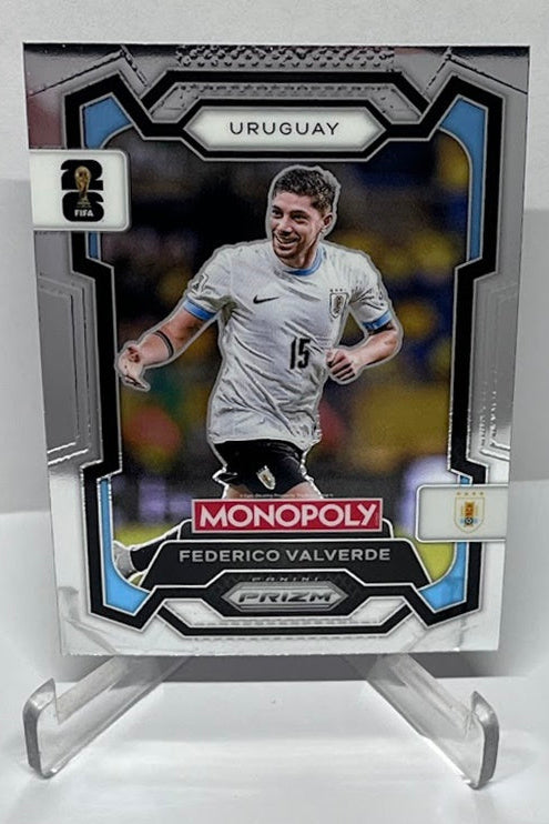 2026 Panini Monopoly Prizm FIFA World Cup Federico Valverde Uruguay #65