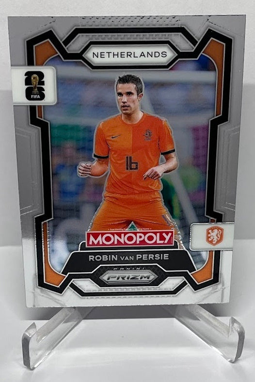2026 Panini Monopoly Prizm FIFA World Cup Robin Van Persie Netherlands #76