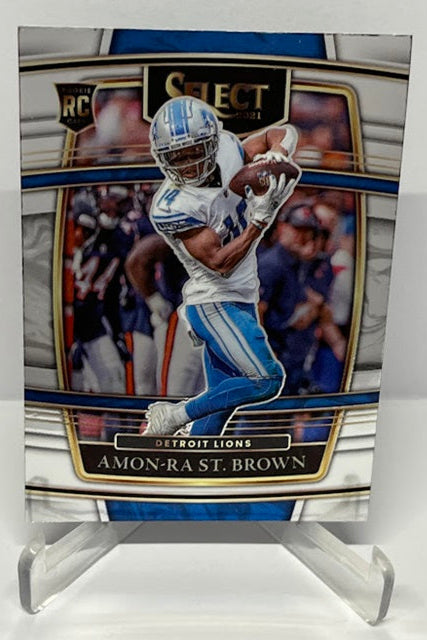 2021 Panini Select RC Amon-Ra St. Brown Lions #73