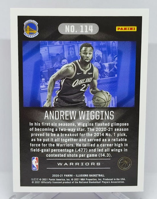 2020-21 Panini Illusions Pink Andrew Wiggins Warriors #114