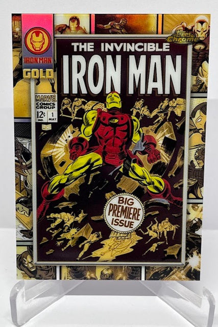 2025 Topps Chrome Marvel Iron Man Gold The Invincible Iron Man #1 1968 #3 *7