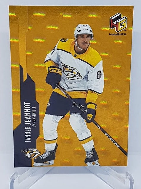 2021-22 Upper Deck Extended Series HoloGrFx Tanner Jeannot Predators
