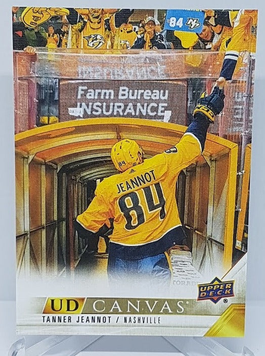 2022-23 Upper Deck Canvas Tanner Jeannot Predators