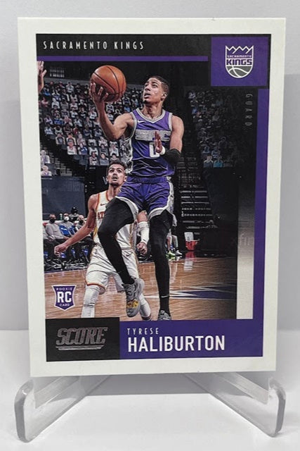 2020-21 Panini Chronicles Score RC Tyrese Haliburton Kings #610