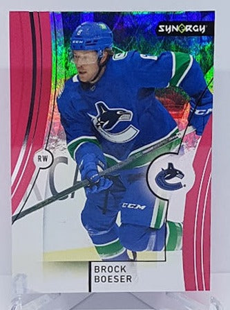 2021-22 Upper Deck Synergy Acetate Brock Boeser Vancouver Canucks #44