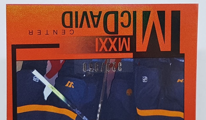 2020-21 Upper Deck Extended Series MMXXI Connor McDavid 329/350 #CM-2