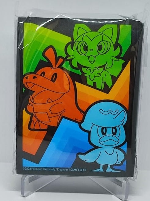 Pokemon Karmesin & Purpur 65 Sleeves mit Felori Krokel Kwaks