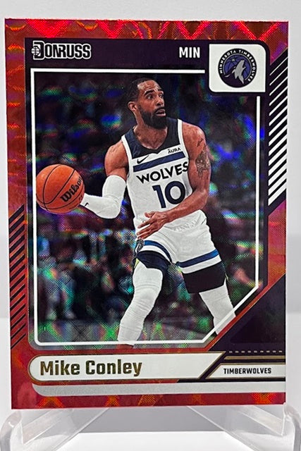 2024-25 Panini Donruss Red Mike Conley Timberwolves #94 *6